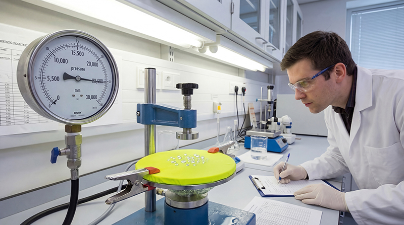 Held Hydro waterproofs hydrostatic head test